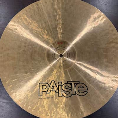 🍿 🎥✨PAISTE 20” Signature Concert/Marching cymbal RARE 2176 grams *video demo* image 4
