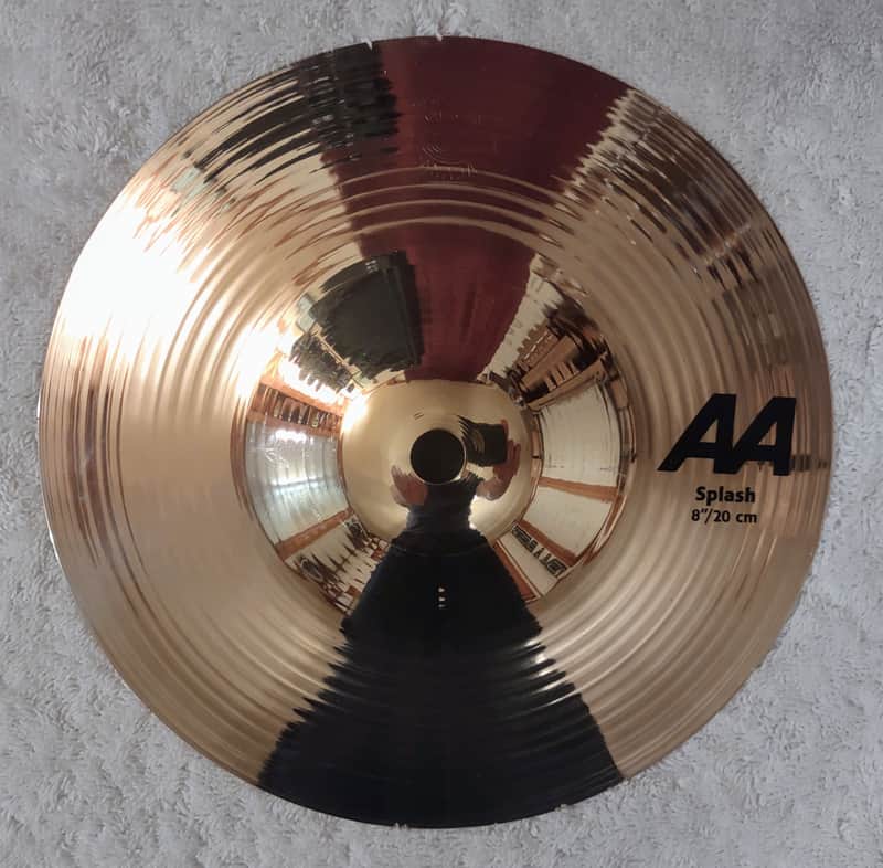 Sabian AA 8" Splash Cymbal - Brilliant - NEW/UNUSED image 1