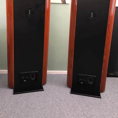 Infinity Kappa 8 Vintage Speakers ~FULLY RESTORED~ Piano Finish ! LOOK ! image 2