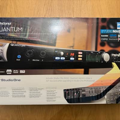 PreSonus Quantum Thunderbolt Audio Interface 2010s - Black image 5