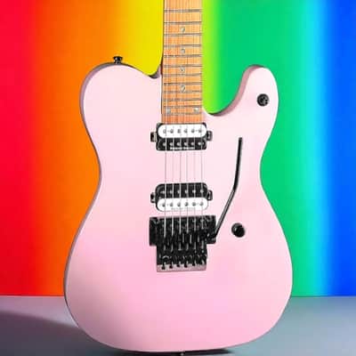 Dean NV24 Floyd Roasted Maple â€œShell Pinkâ€ â€“ 24â€‘Fret NashVegas, Floyd Rose, Seymour Duncan image 3