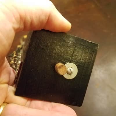 Hammond M-3 AO-21870-1 Electric Organ Vibrato Line Box Linebox 1956 - black wood image 8