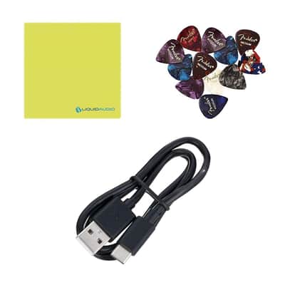 Fender Mustang Micro Personal Headphone Guitar Amplifier Bundle w/Fender Pick... image 6