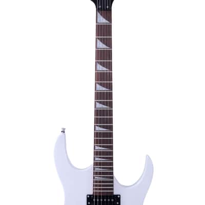 🎸+Amp! Unmarked "EyeBuzz" G Style Electric Guitar +Rosewood Fretboard +Cable!🎸 image 6