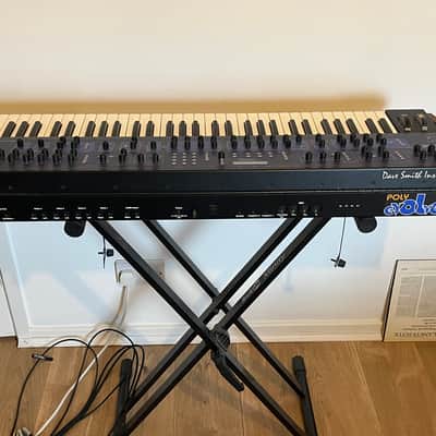 Dave Smith Instruments Poly Evolver 61-Key 4-Voice Polyphonic Synthesizer 2005 - 2011 - Blue with Wood Sides Bild 3