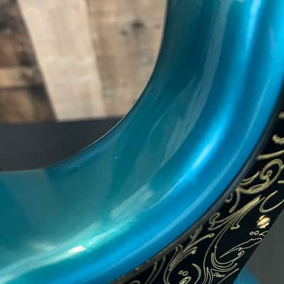 Fender 2017 Mod Shop Stratocaster Aqua Marine Metallic with Fender hardshell Case image 22