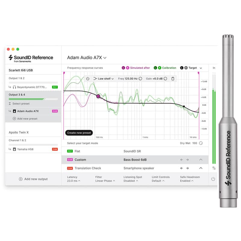 Sonarworks SoundID Reference with Microphone | Reverb