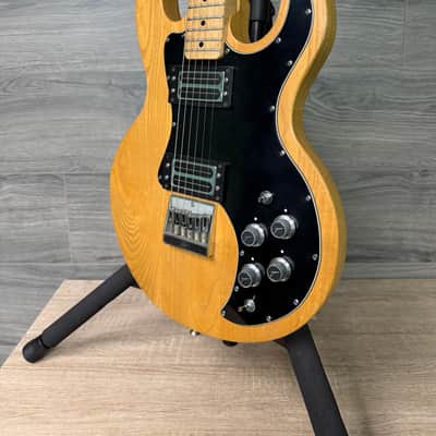 Peavey T-60 1979-1980s Natural Electric Guitar w/ Original Case #2953 image 5