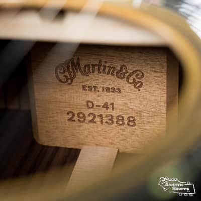 *Dread-Not Certified Used* Martin D-41 Spruce/Indian Rosewood Dreadnought Acoustic Guitar #1388 image 4
