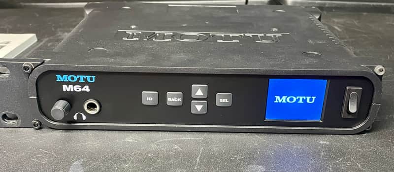 MOTU M64 USB/AVB Audio Interface - Black - 2020s image 1