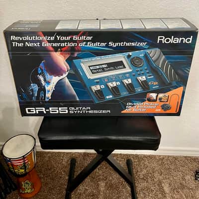 Roland GR-55S Guitar Synthesizer 2012 - Present - Blue image 3