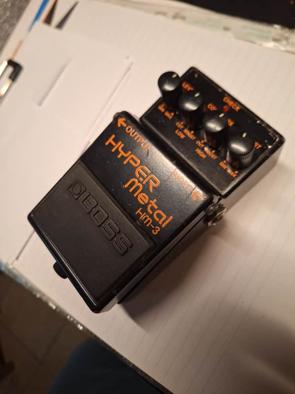 Boss HM-3 Hyper Metal Distortion 1993 - 1998 - Black image 1