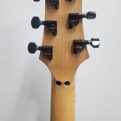T-Style Carved Top  Electric Guitar Green - Warmoth Neck image 7