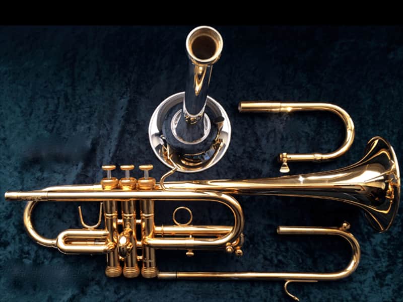 Stomvi Master C Trumpet – Gold Plated - Model #5281 image 1