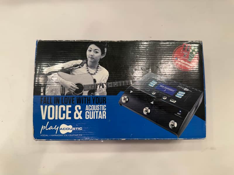 TC Helicon Voicelive Play Acoustic Vocal Multi Effect Processor Pedal + PSU image 1