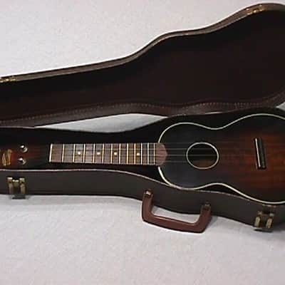 Vintage Johnny Marvin Professional Tenor (Concert Size) Ukulele & Case in Great Playing Condition image 1