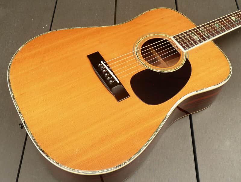 Morris W40 Brazilian Rosewood Jacaranda 1970's Natural Terada image 1