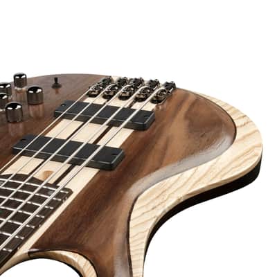 Ibanez BTB745 Standard 5-String Electric Bass. Natural Low Gloss image 6
