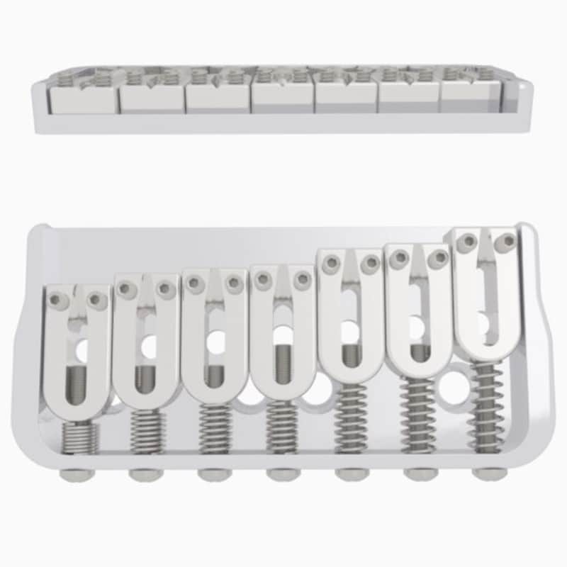 NEW Hipshot 7 STG FIXED GUITAR BRIDGE .125 image 1