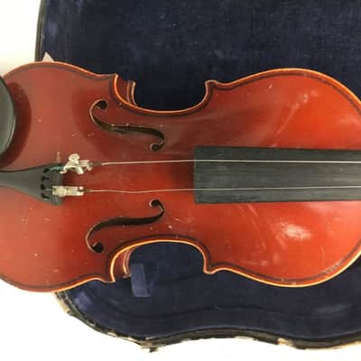 Lewis & Son model 1001 sized 1/8 violin. Japan. image 13