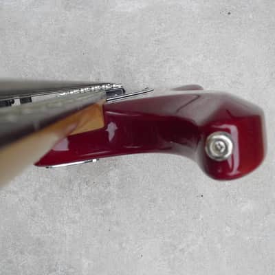 Musicman StingRay 5 string bass H 1993 Candy Red image 22