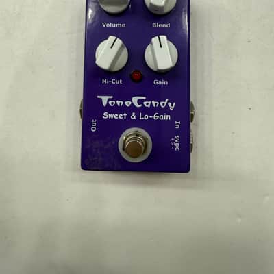 ToneCandy Sweet And Lo Gain Overdrive Tone Candy Guitar Effect Pedal