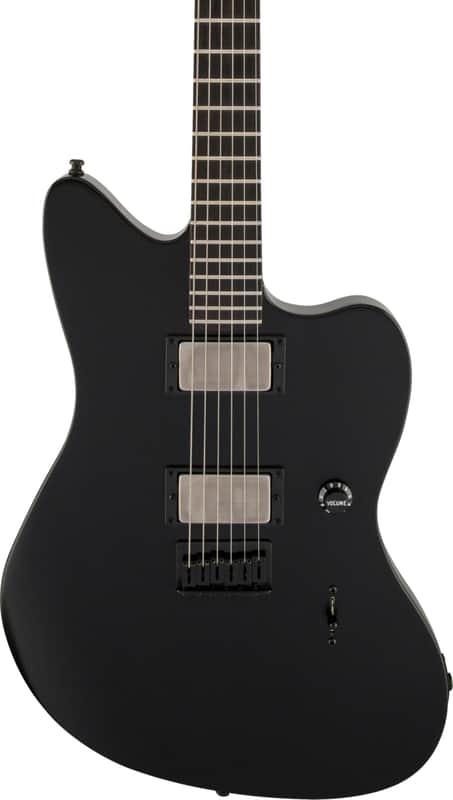 Fender Jim Root Signature Jazzmaster Electric Guitar, Ebony Fingerboard, Flat Black