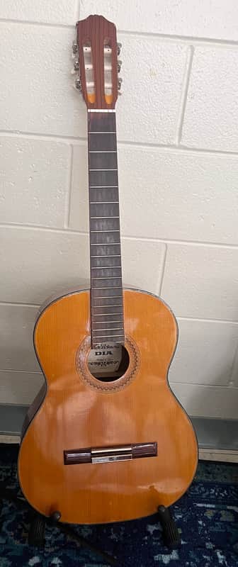 Dia  A583 beautiful 60s made in Japan classical guitar image 1