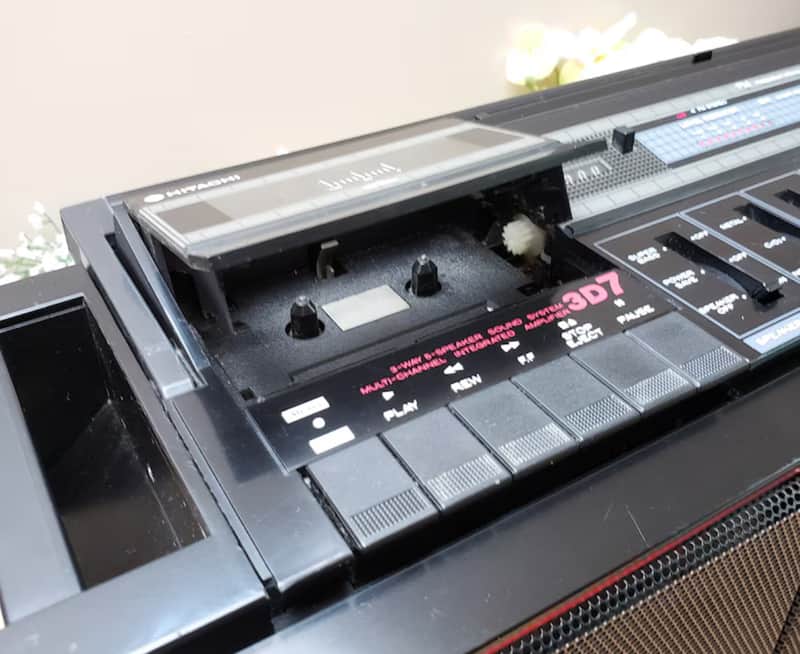 Hitachi TRK-7620HC 90's - Black | Reverb