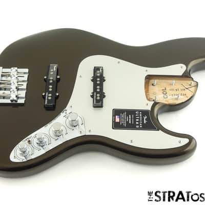 Fender American Ultra II Jazz J Bass LOADED BODY Mini-Toggle S-1 Texas Tea. image 1