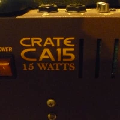 Crate Cimarron CA15 12-Watt 1x8" Acoustic Guitar Combo 2000s - Green image 4