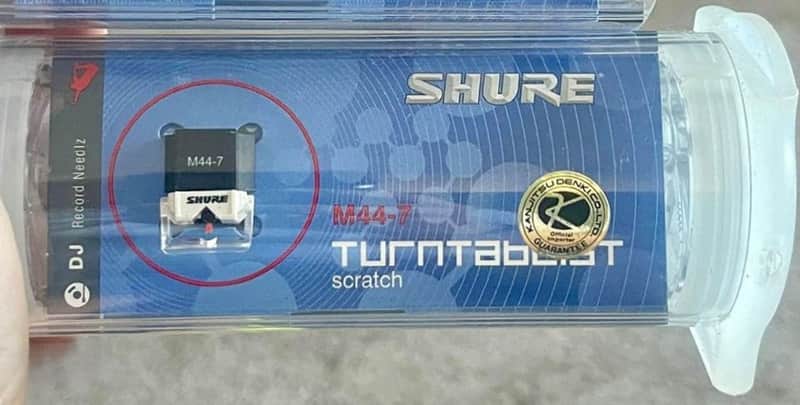 Shure M44-7 Cartridge & N44-7 Stylus, New in Case, Rare Discontinued! image 1