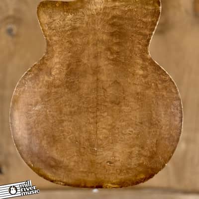 Vintage Maccaferri Selmer Style D-Hole Busato Jazz Guitar 1940s–1950s w/ Case image 5
