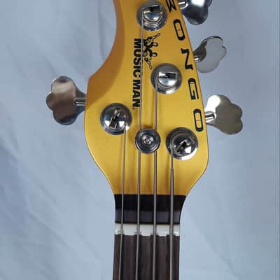 Ernie Ball Music Man Bongo 4H Left-Handed 2006 - Medallion Gold image 6
