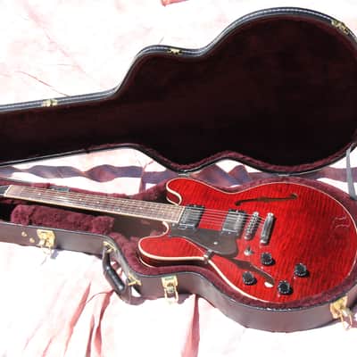 left handed heritage H-535 2017 merlot image 2