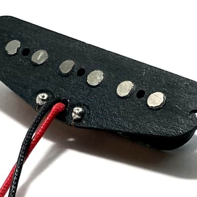 Strat Pure Vintage Bridge Position Dedicated Pickup, Early Strat Performance AlNiCo 5 Single Coil, Black Cover image 4