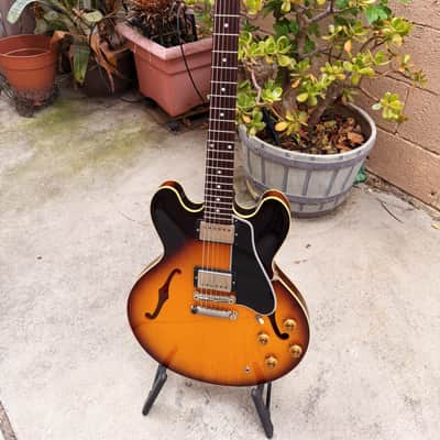 2024 Gibson Custom Shop Limited Edition 1958 ES-335 Reissue - Murphy Lab Heavy Aged - Faded Tobacco Burst image 10