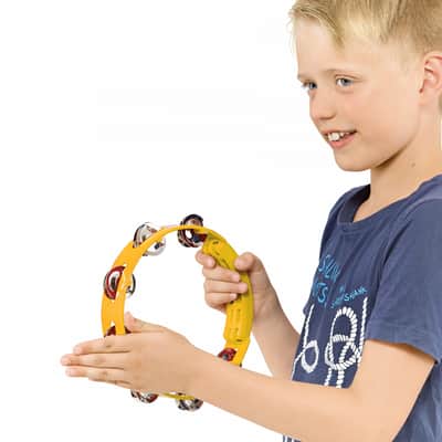 Meinl NINO ABS Tambourine 8'' Gelb image 2
