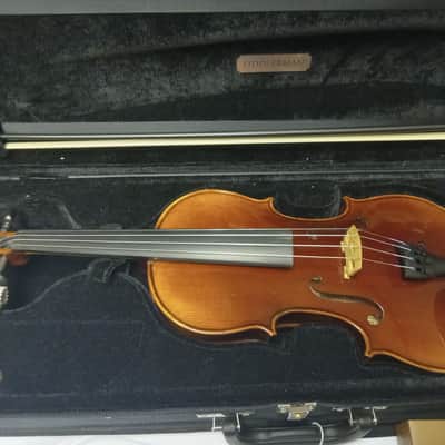 Fiddlerman 4/4 Concert Violin With Case/Shoulder Rest/Carbon Fiber Bow 2024 - Natural image 2