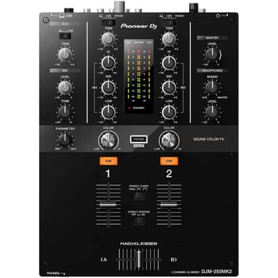 Pioneer DJM-250-MK2 Rekordbox 2-Channel Mixer - Studio Demo Unit image 2