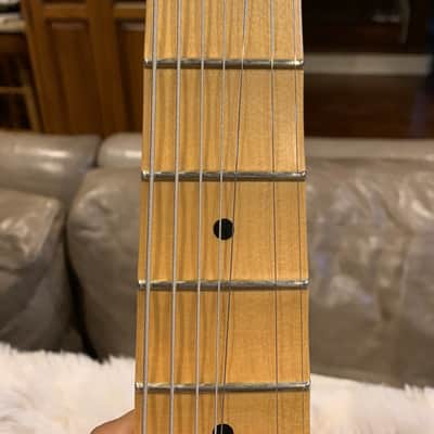 Fender Crazy Rare-Custom Shop  7 String Stratocaster 'Alex Gregory' Blue Sparkle image 8