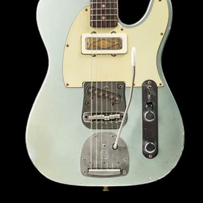 Mario Martin T-Jazz 2022 Firemist Silver w/ Birdseye Maple Neck & Novak Pups NEW (Authorized Dealer) image 4