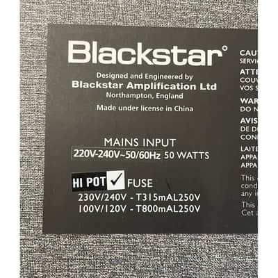Blackstar Silverline Special 50w 1x12 Digital Valve Modelling Combo Amplifier with Footswitch Pre-Owned image 4