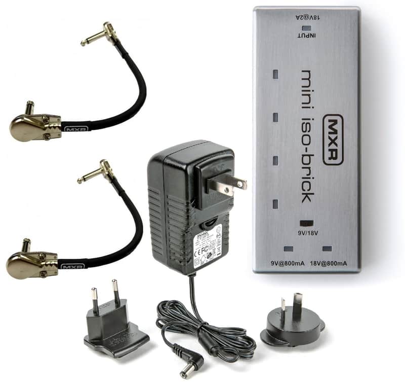 MXR M239 MINI ISO-BRICK Power Supply 4-9V Outputs & 1 Switchable 9V/18V Output ( 2 MXR PATCH CABLES) image 1