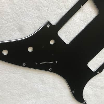 For Fender Stratocaster Strat P90 2 Pickup Guitar Pickguard, 3 Ply Black image 4
