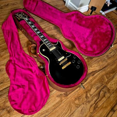 Gibson Les Paul Custom 1993 - Black - Ebony Board - SD Slash Pickups + Extras image 1
