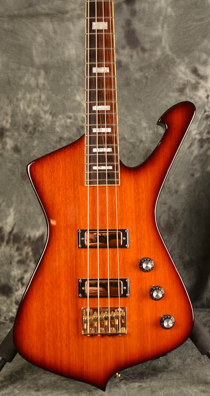 Ibanez ICB200 Iceman Bass Vintage Sunburst Gold Hardware in Excellent Shape image 1