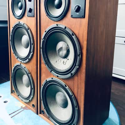 Realistic Optimus T-200 Pair - Floor Speakers - Re-coned Hemp image 3