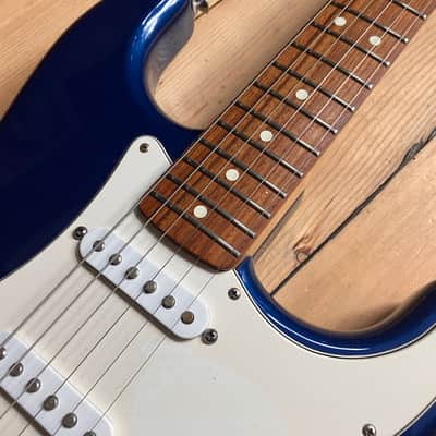 2005 Fender Stratocaster Floyd Rose Electric Guitar Mexico HSS 60th Anniversary image 3