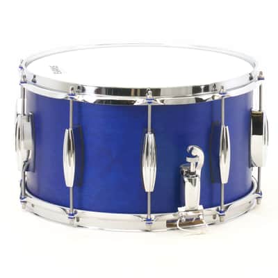 TreeHouse Custom Drums 8x14 8-ply Maple Snare Drum - "Blue Bayou" image 2